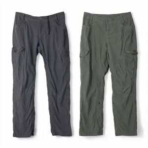 KUHL Splash Roll Up Pants (Lot of 2) Cargo Outdoor Hiking Womens Size 12 Short